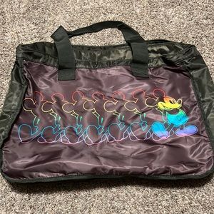 Rainbow Mickey Zipper Tote